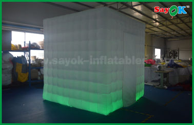 Inflatable Photo Studio 2.5 X 2.5 X 2.5m 3D Inflatable Photo Booth Kiosk Frames Enclose Decoration Wedding