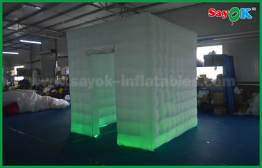 Inflatable Photo Studio 2.5 X 2.5 X 2.5m 3D Inflatable Photo Booth Kiosk Frames Enclose Decoration Wedding