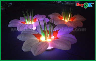 Wonderful Wedding Stage Inflatable Lighting Decoration Flower Chain