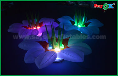 Wonderful Wedding Stage Inflatable Lighting Decoration Flower Chain