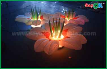 Wonderful Wedding Stage Inflatable Lighting Decoration Flower Chain