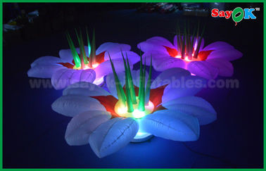 Wonderful Wedding Stage Inflatable Lighting Decoration Flower Chain