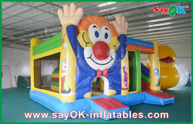 Cute Inflatable Bounce Castle Tent Jumping Castle Blower Kids