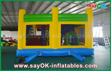 Cute Inflatable Bounce Castle Tent Jumping Castle Blower Kids