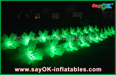 Customize Lighting Decoration Inflatable Flower Chain Used Wedding