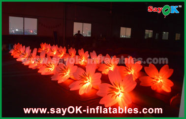 Customize Lighting Decoration Inflatable Flower Chain Used Wedding