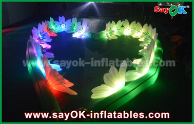 Light Up Multi Color Custom Advertising Inflatables For Stage