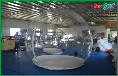 Clear Inflatable Tent Pvc Tarpaulin Lawn Party Tent Inflatable Car Cover Logo Printing