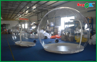 Clear Inflatable Tent Pvc Tarpaulin Lawn Party Tent Inflatable Car Cover Logo Printing