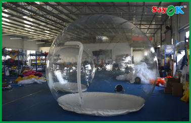 Clear Inflatable Tent Pvc Tarpaulin Lawn Party Tent Inflatable Car Cover Logo Printing