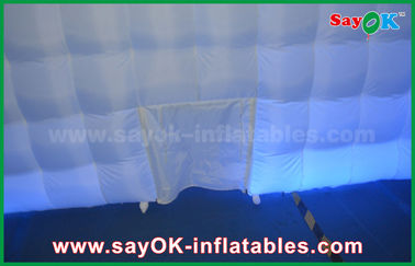 Inflatable Photo Booth Rental Oxford Clothes One Door Led Strip Inflatable Photo Booth Enclosure Kiosk