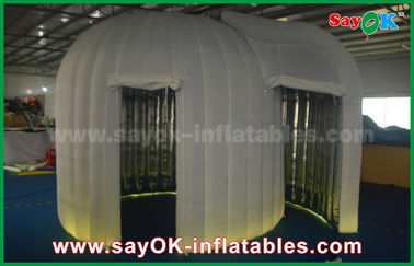 Advertising Booth Displays Wedding Led Spray Inflatable Booth For Sale , Two Years Warranty