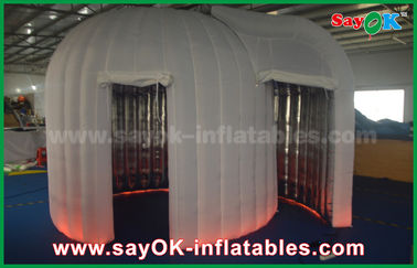 Advertising Booth Displays Wedding Led Spray Inflatable Booth For Sale , Two Years Warranty