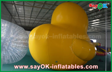 Adorable Pvc Material 5m Custom Inflatable Products Model Inflatable Yellow Duck