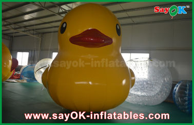 Adorable Pvc Material 5m Custom Inflatable Products Model Inflatable Yellow Duck