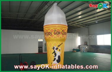 3m Height Full Print Customized Inflatable Ice Cream For Advertising
