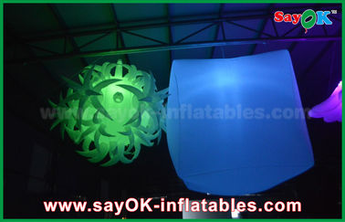 Giant Flower Wedding Inflatable Lighting Decoration Light Ball Inflatable Balloon