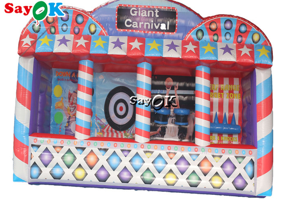 Outwell Air Tent Carnival Party Commercial Inflatable Air Tent For Kids Blow Up Game Booth 6.6x2.8x3.656mH