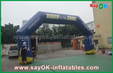 Entrance Gate Arch Designs 0.45mm Giant Pvc Inflatable Archway Inflatable Gate Advertising