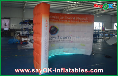 Wedding Photo Booth Hire Customized Led Air Wall Inflatable Photo Booth Lighting Wall