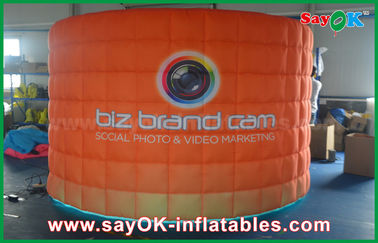 Wedding Photo Booth Hire Customized Led Air Wall Inflatable Photo Booth Lighting Wall