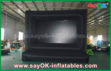 Inflatable Cinema Screen Outdoor Giant  Inflatable Movie Screen Customized For Advertising / Amusement