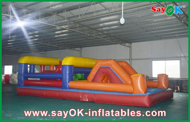 Customized Outdoor Inflatable Sports Games Printing  Inflatable Small Obstacle Course Games