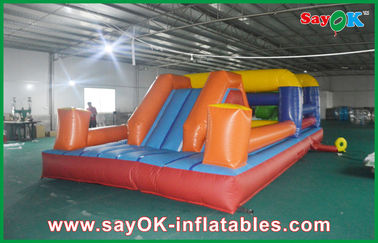 Customized Outdoor Inflatable Sports Games Printing  Inflatable Small Obstacle Course Games