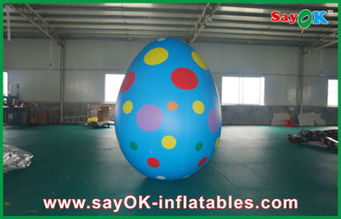 Decoration Colorful Inflatable Egg Easter Festival Decoration With Print  Inflatable Easter Egg For Sale