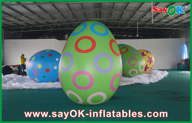 Decoration Colorful Inflatable Egg Easter Festival Decoration With Print  Inflatable Easter Egg For Sale