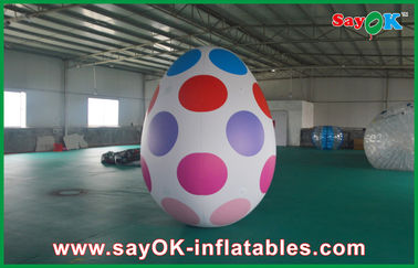 Decoration Colorful Inflatable Egg Easter Festival Decoration With Print  Inflatable Easter Egg For Sale