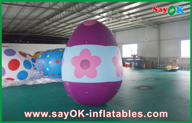 Decoration Colorful Inflatable Egg Easter Festival Decoration With Print  Inflatable Easter Egg For Sale