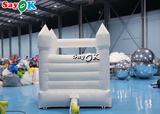 Tarpaulin Inflatable Bounce For Wedding Engagement Event Party 3.2x2.5x2.4m