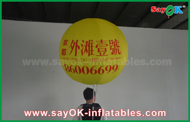 1.5m Inflatable Led Backpack Balloon Advertising Balloon With Print Giant Large Inflatable Helium Balloon