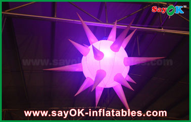 Event Inflatable Lighting Bulb Led Star Wedding Party Stage  Decorations