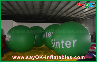 2.5m Green Giant Inflatable Led Helium Balloon for Advertising