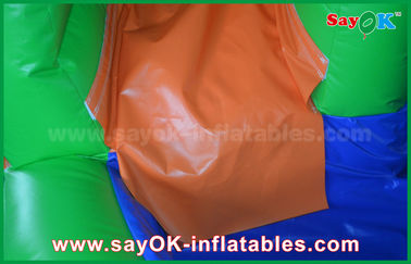 Inflatable Bounce Slide Giant Inflatable Bouncer Slide For Poor , Adult Kids Frog Bouncy Castle