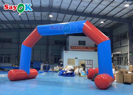 Inflatable Rainbow Arch Custom PVC Tarp Inflatable Entrance Arch For Event Advertising