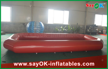 Inflatable Water Game 5 X 2.5m Outdoor Pvc Small Inflatable Water Swimming  Pool For Kids