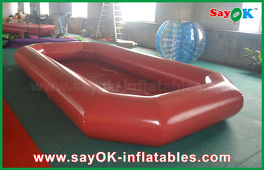 Inflatable Water Game 5 X 2.5m Outdoor Pvc Small Inflatable Water Swimming  Pool For Kids