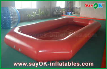 Inflatable Water Game 5 X 2.5m Outdoor Pvc Small Inflatable Water Swimming  Pool For Kids