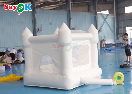 0.55mm PVC Inflatable Wedding Bounce House With Ball Pool For Festive Events