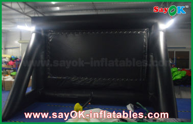 Inflatable Projector Screen 6 X 3.5m Pvc / Oxford Cloth Protable  Film Inflatable Movie Screen For Rental