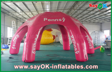 Air Camping Tent PVC Outdoor Giant Inflatable Spide Tent  For Advertising With Full Print