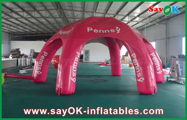 Air Camping Tent PVC Outdoor Giant Inflatable Spide Tent  For Advertising With Full Print