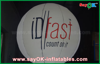 1.5m Outdoor Inflatable Standing Light Balloon with Print for Advertising