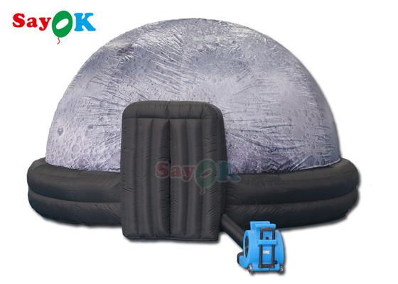 Craft 5m Diameter Dome Inflatable Planetarium Tent Custom Logo Pattern