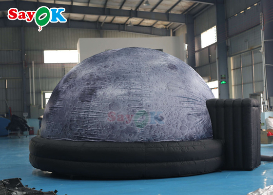 Craft 5m Diameter Dome Inflatable Planetarium Tent Custom Logo Pattern