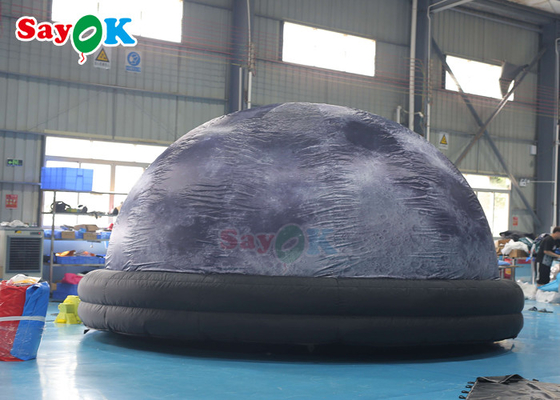 Craft 5m Diameter Dome Inflatable Planetarium Tent Custom Logo Pattern