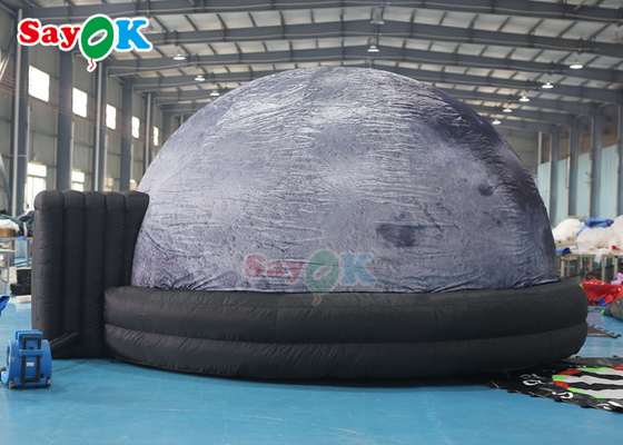 Craft 5m Diameter Dome Inflatable Planetarium Tent Custom Logo Pattern
